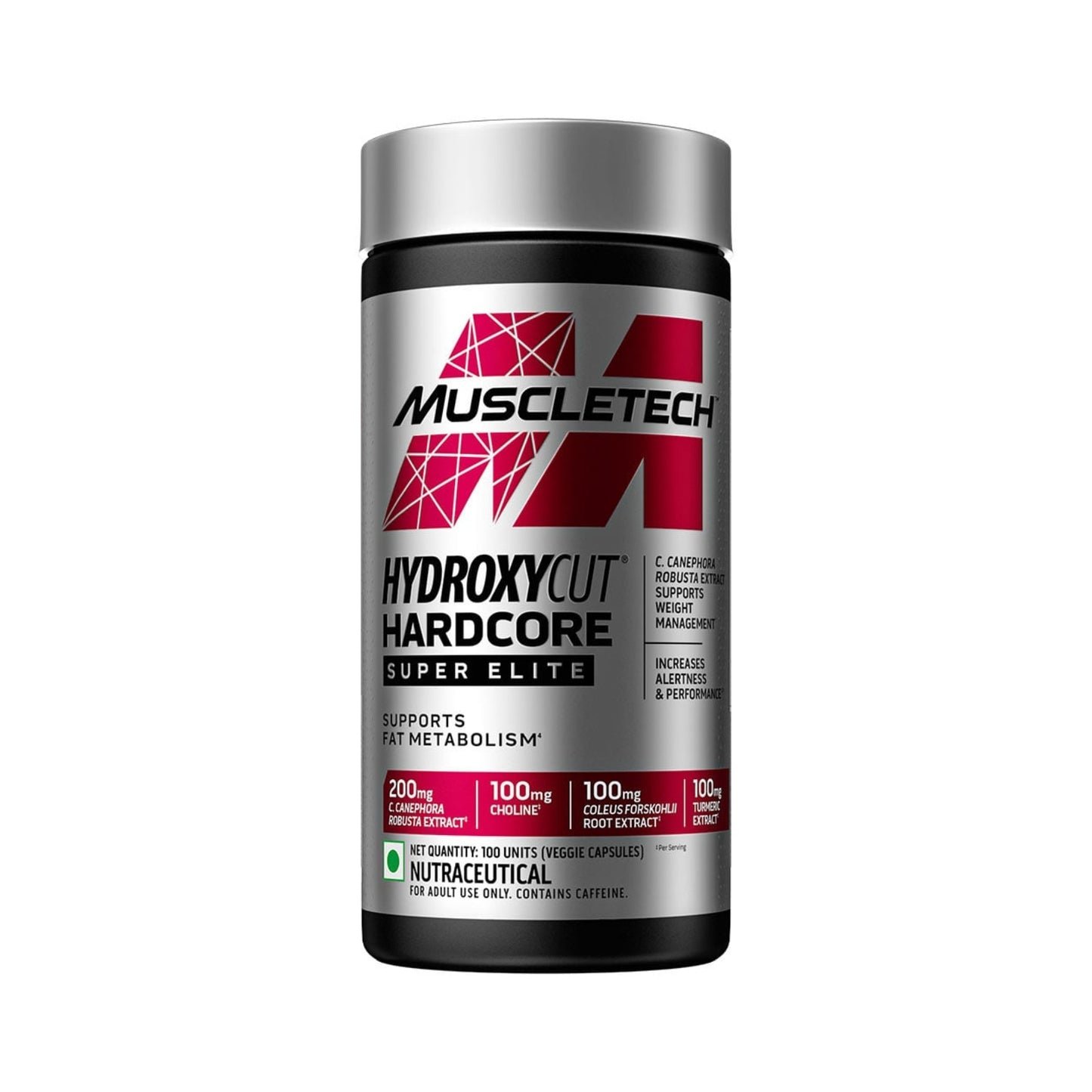 MUSCLETECH HYDROXYCUT HARDCORE ELITE