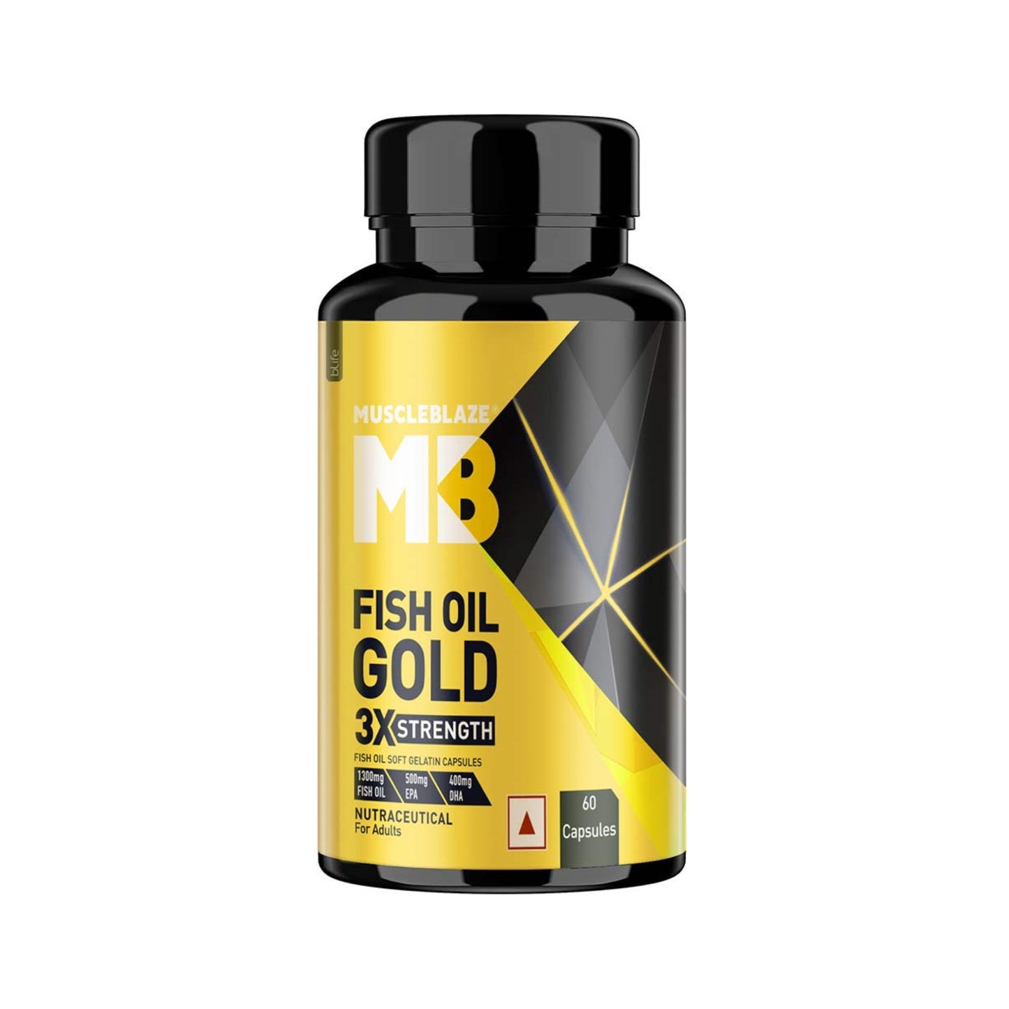 MUSCLE BLAZE FISH OIL GOLD 60 CAPSULES