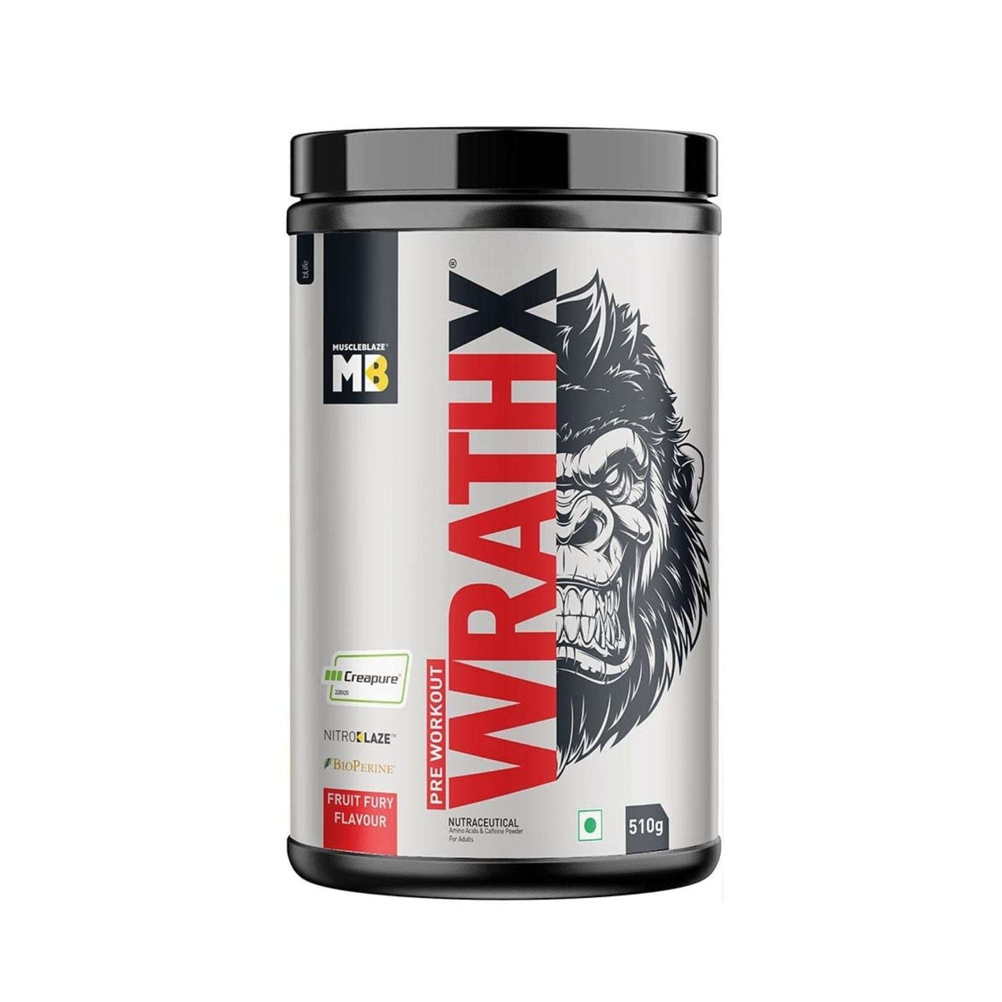 MUSCLE BLAZE PRE WORKOUT WRATHX