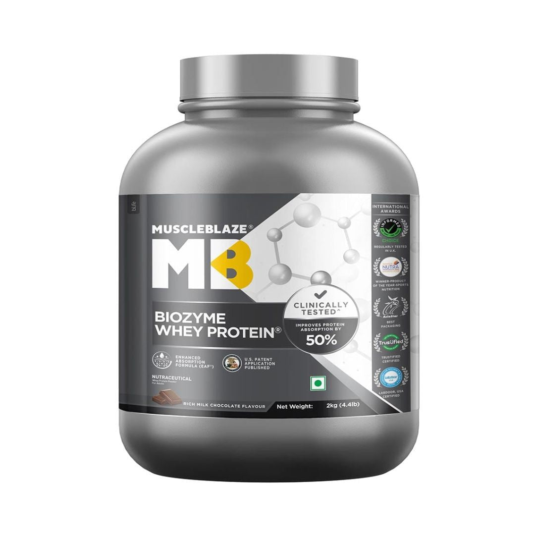 MUSCLE BLAZE BIOZYME 100% WHEY PROTEIN