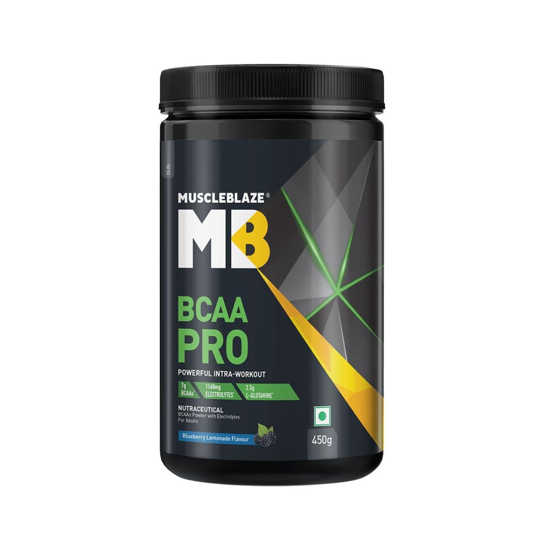 MUSCLE BLAZE BCAA PRO 450g, 30 SERVINGS