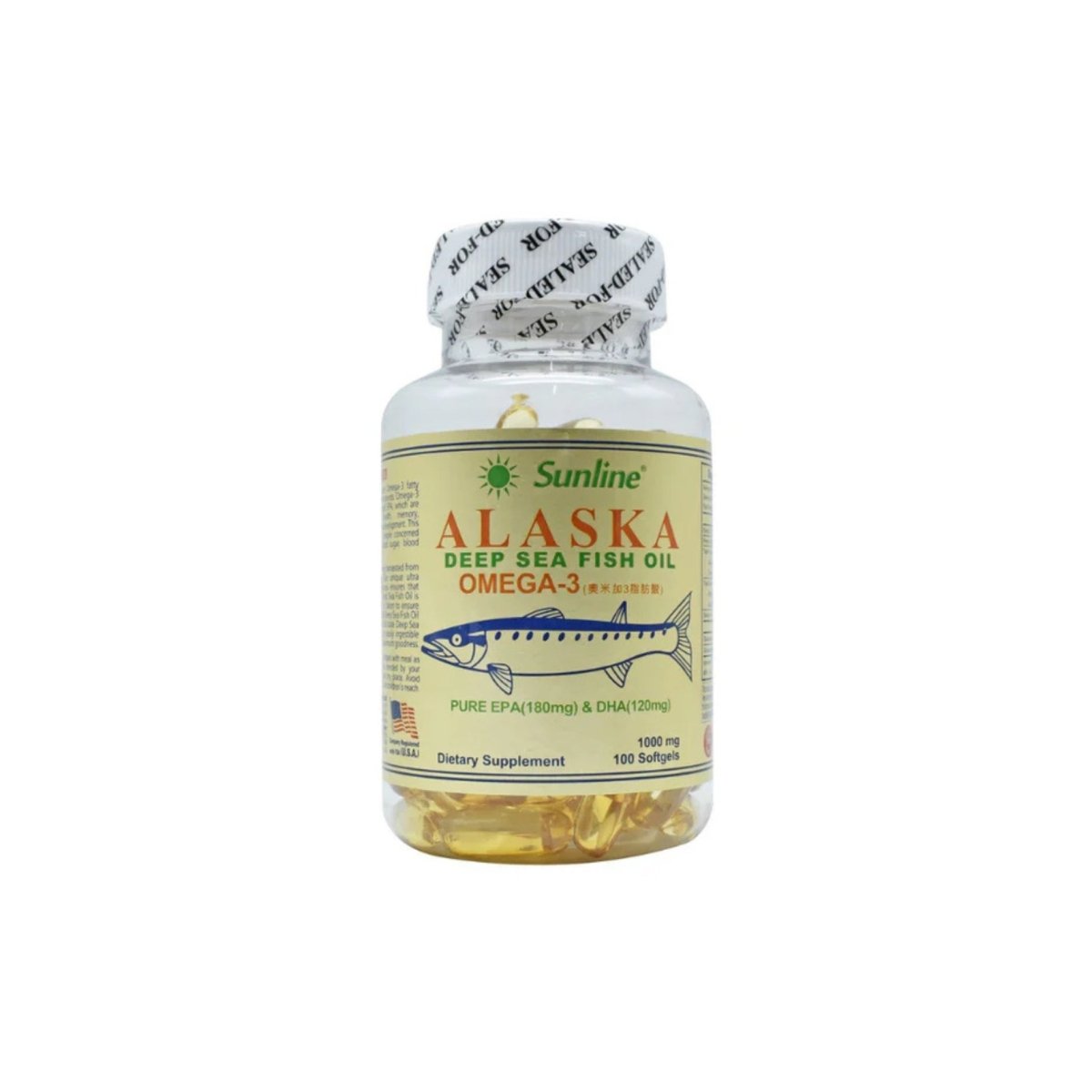 SUNLINE ALASKA DEEP FISH OIL 1000 MG - Anura Nutrition