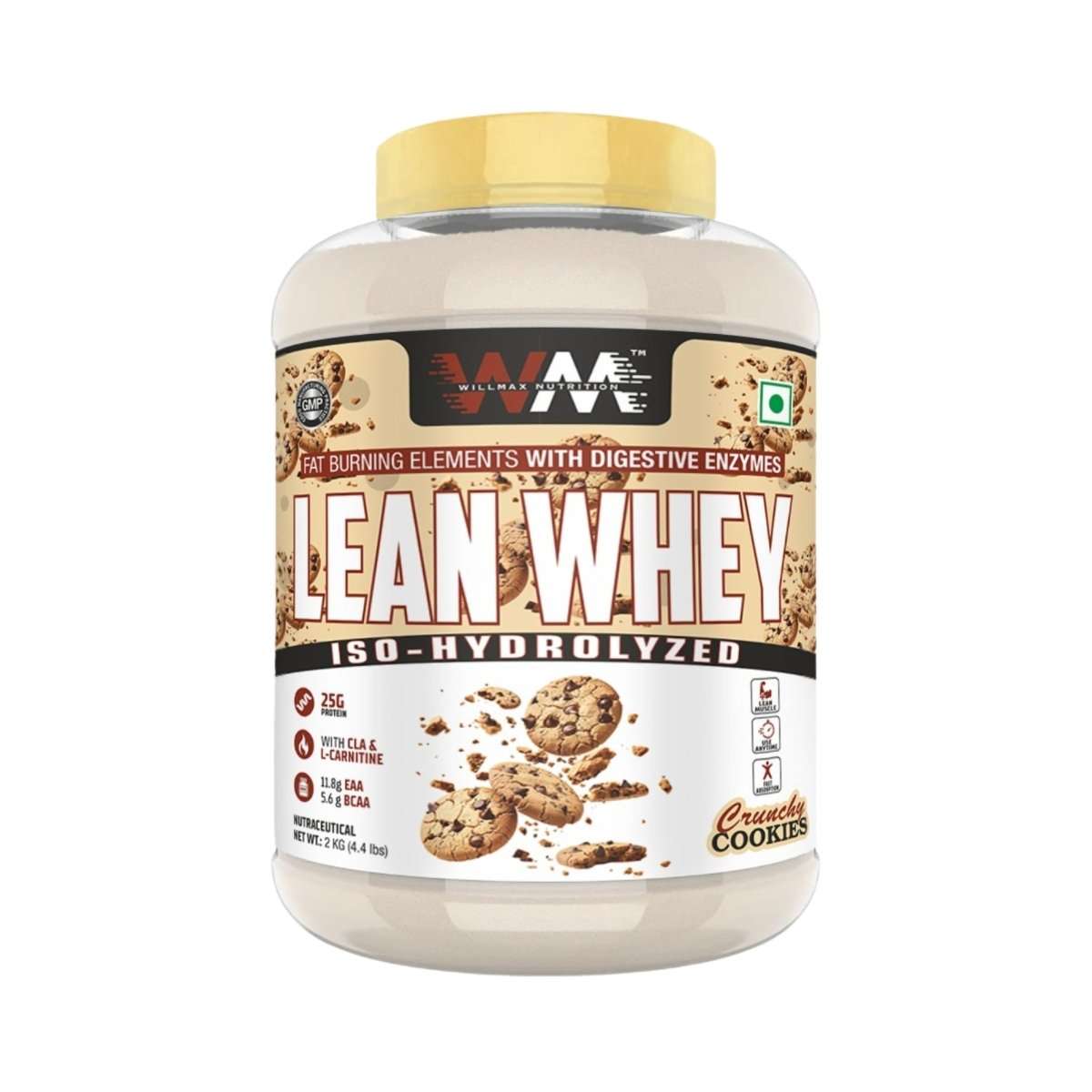 WILLMAX NUTRITION - LEAN WHEY ISO HYDROLYZED 2KG - Anura Nutrition