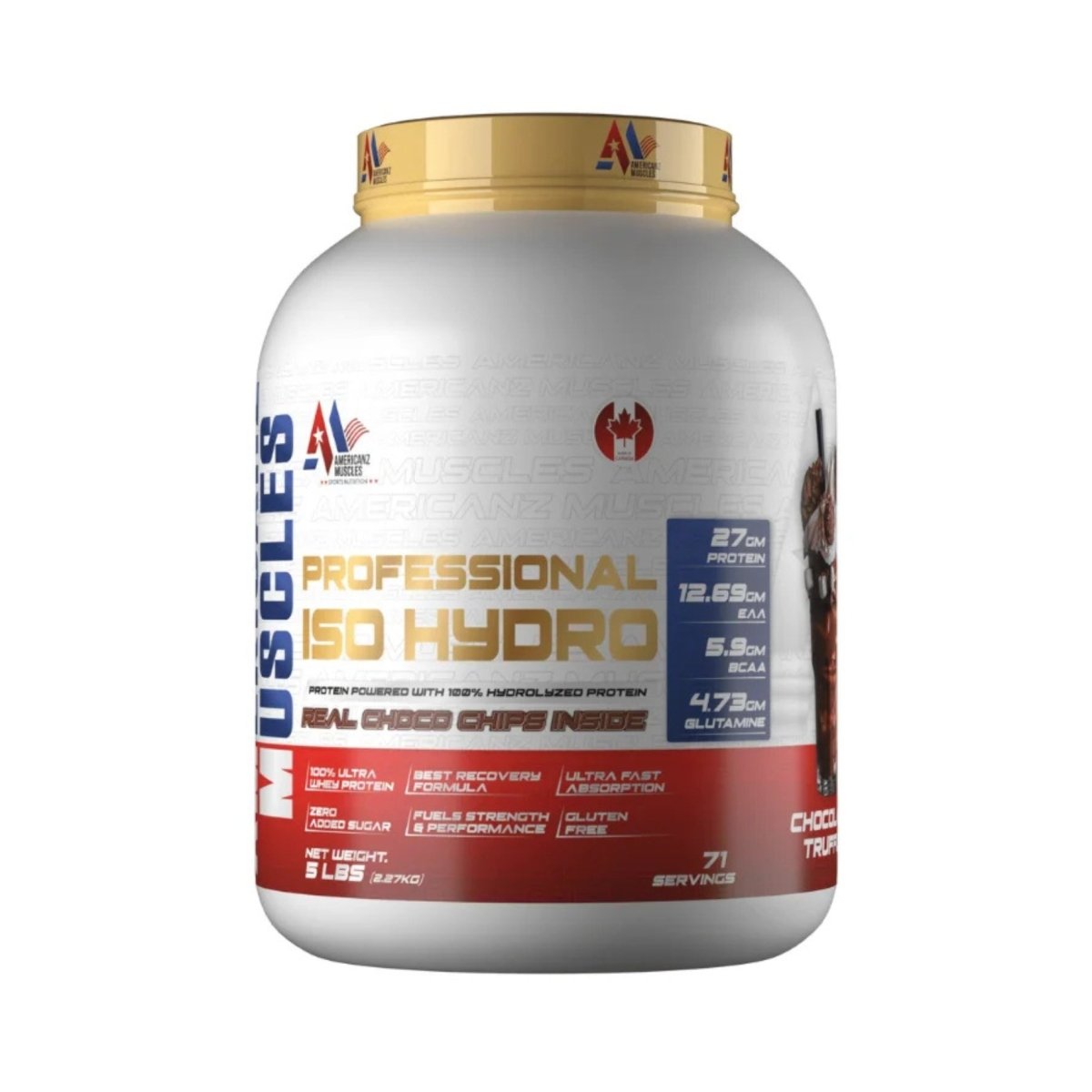 AMERICANZ MUSCLES PROFESSIONAL ISO HYDRO PROTEIN - Anura Nutrition
