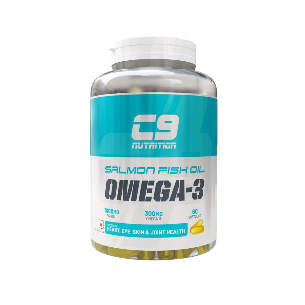 C9 Nutrition Omega-3 Fish Oil 60 Softgels
