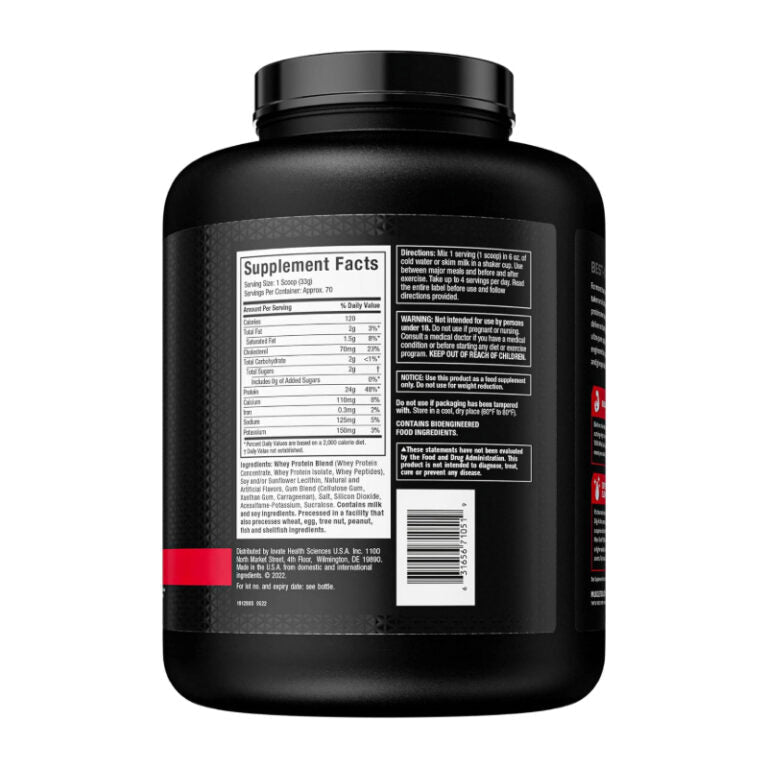 Muscletech nitro tech 100% whey gold limited edition 5.10lbs