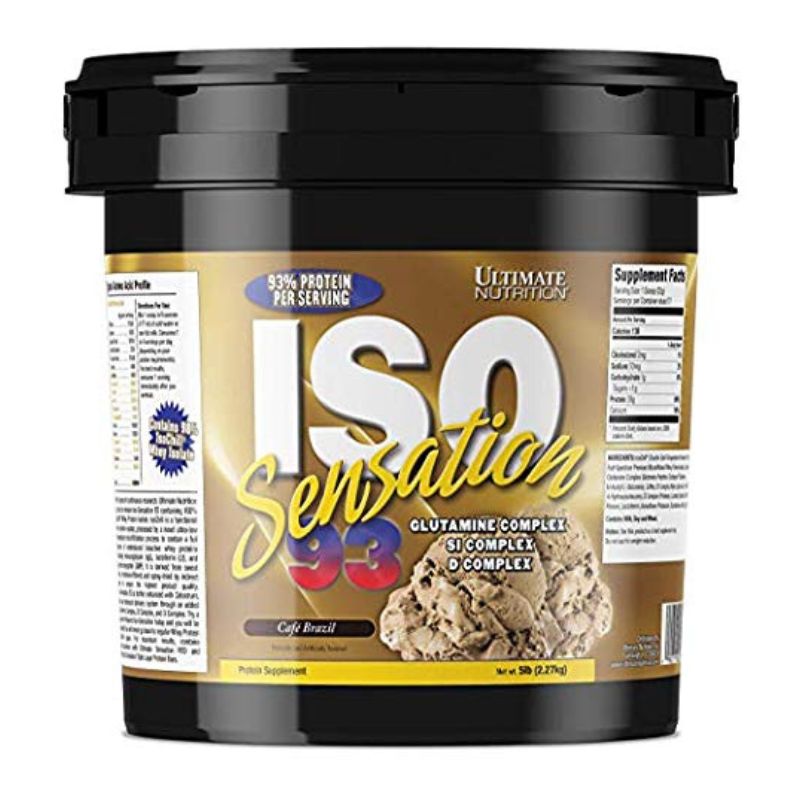 Ultimate Nutrition Iso Sensation Whey Protein Chocolate fudge 2.27kg