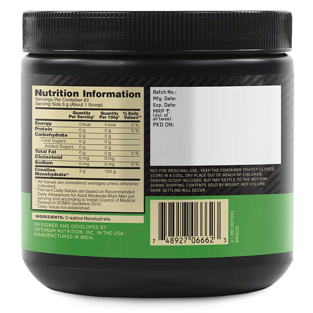 OPTIMUM NUTRITION (ON) MICRONIZED CREATINE POWDER