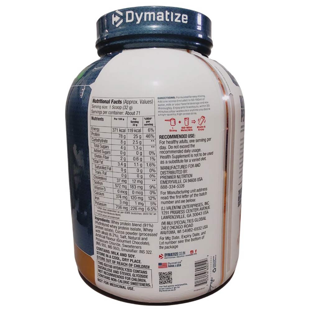DYMATIZE ISOLATE WHEY PROTEIN 2.3KG