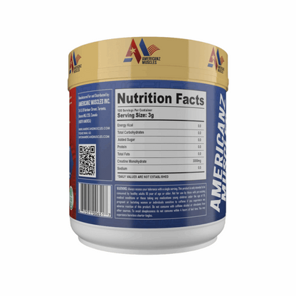 AMERICANZ MUSCLES CREATINE MONOHYDRATE