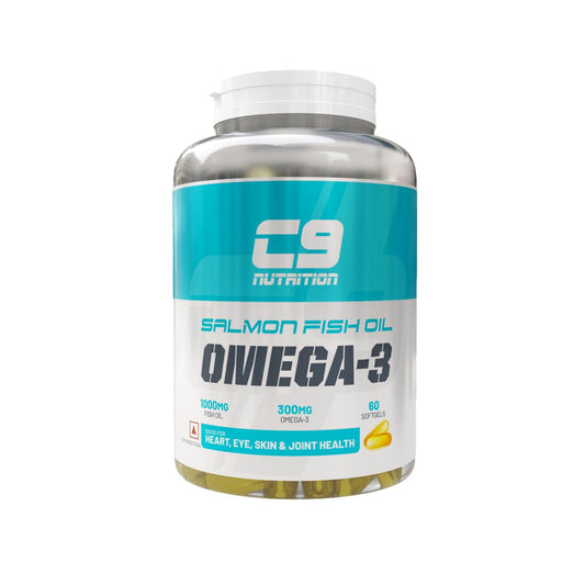 C9 Nutrition Omega-3 Fish Oil 60 Softgels