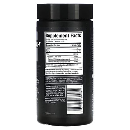 MuscleTech Platinum100% Fish Oil – 100 capsules