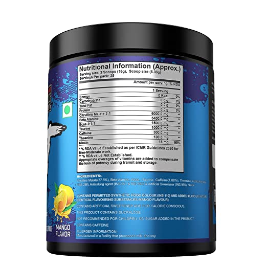 Gibbon Jolt X-treme Pre Workout – 400 g