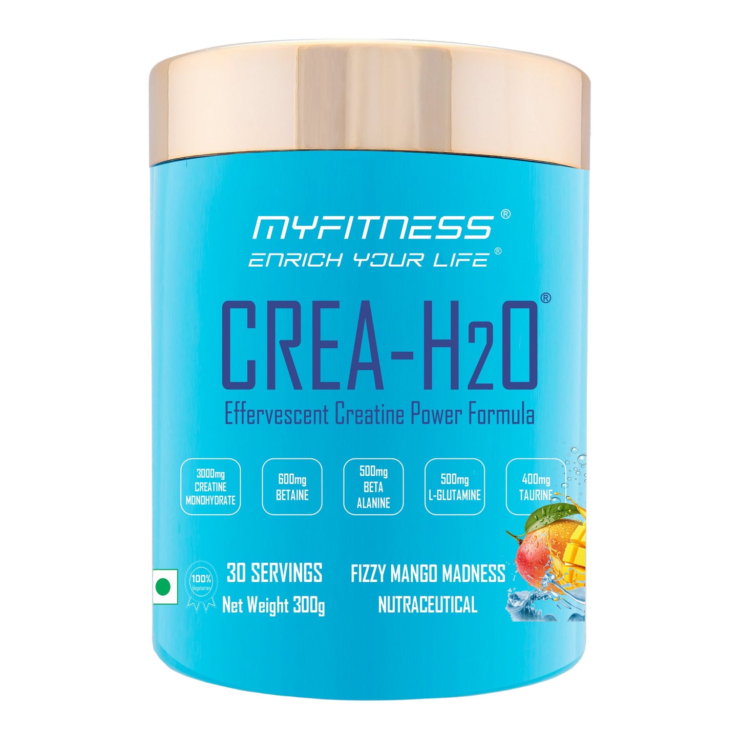 CREATINE MONOHYDRATE POWDER – MYFITNESS CREA H2O – 300g