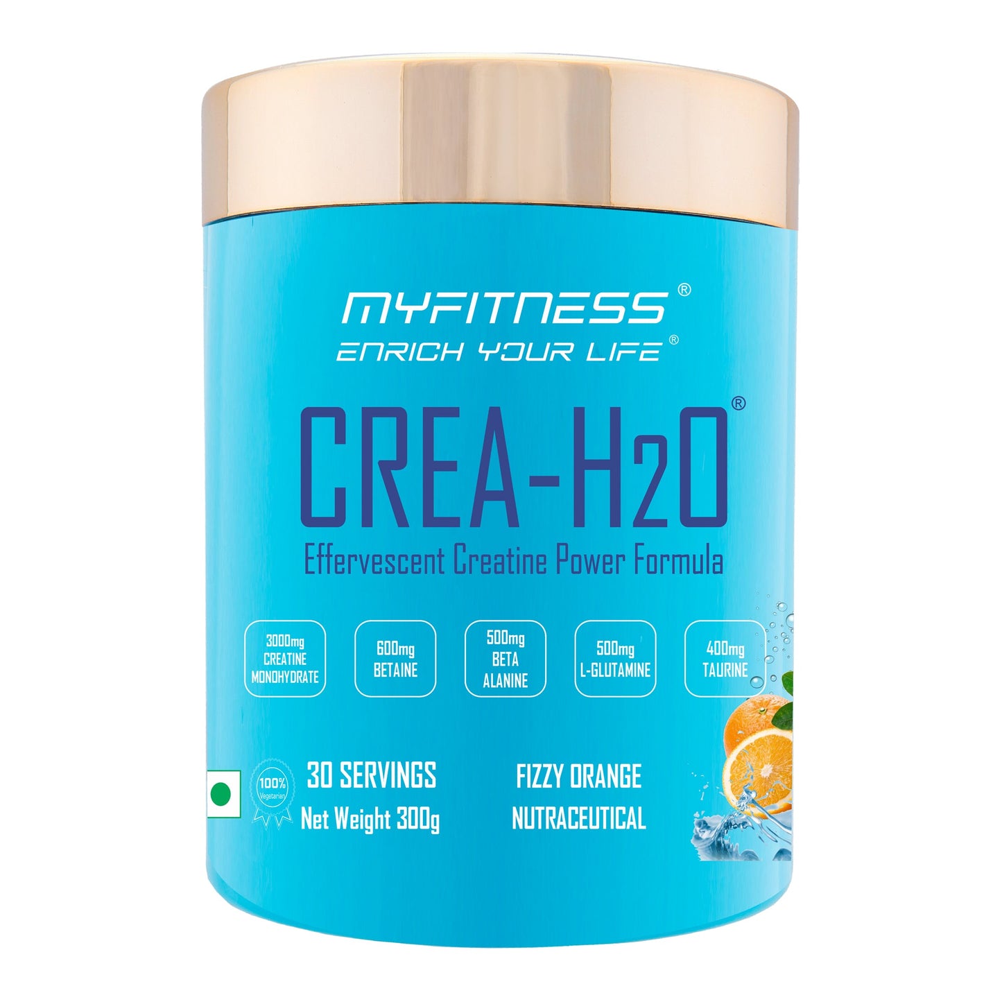 CREATINE MONOHYDRATE POWDER – MYFITNESS CREA H2O – 300g