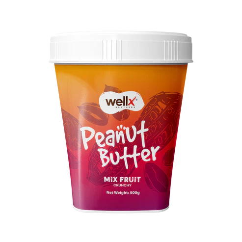 Wellx Crispy Peanut Butter 500g