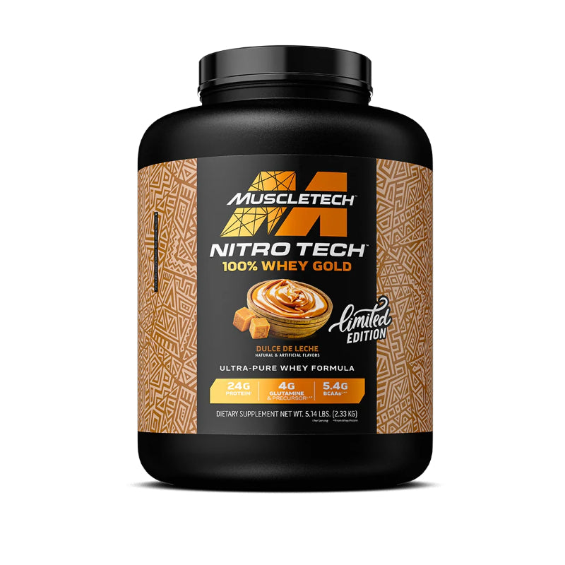 Muscletech nitro tech 100% whey gold limited edition 5.10lbs