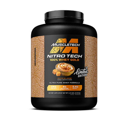 Muscletech nitro tech 100% whey gold limited edition 5.10lbs