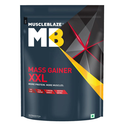 MuscleBlaze Mass Gainer Xxl | Chocolate | 1 Kg