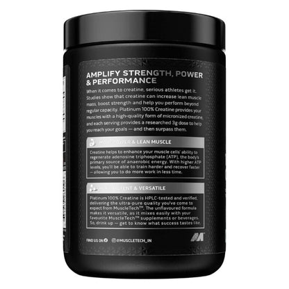 Muscletech Platinum 100% Creatine Powder – 250 g