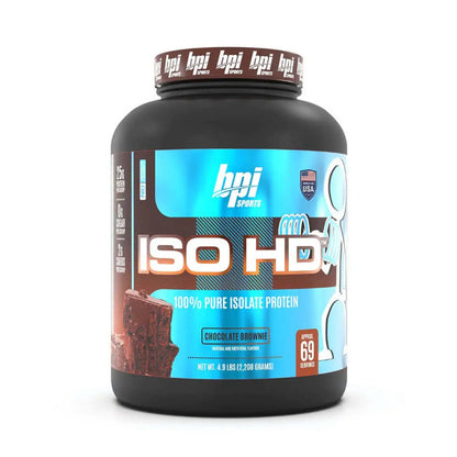 BPI Sports ISO HD Isolate Protein 4.9lbs Chocolate brownie