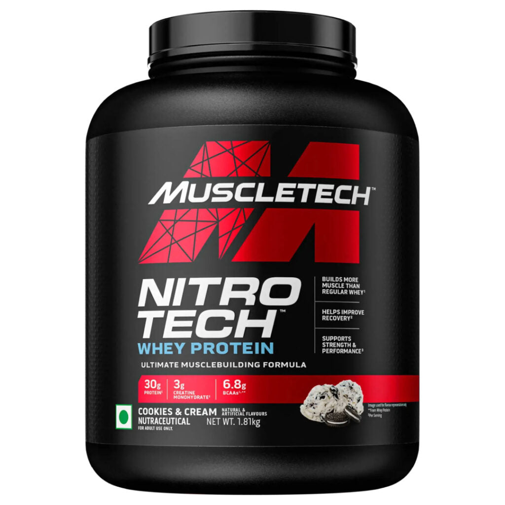 MuscleTech Whey Protein Performance Series Nitro Tech – 4 lbs.