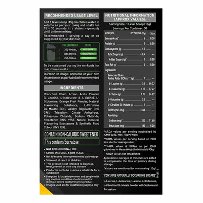 Muscle Blaze BCAA pro 450g