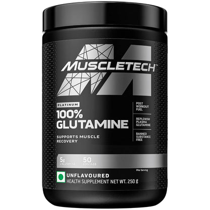 Muscletech Glutamine | Muscletech Platinum 100% Glutamine (50 servings)