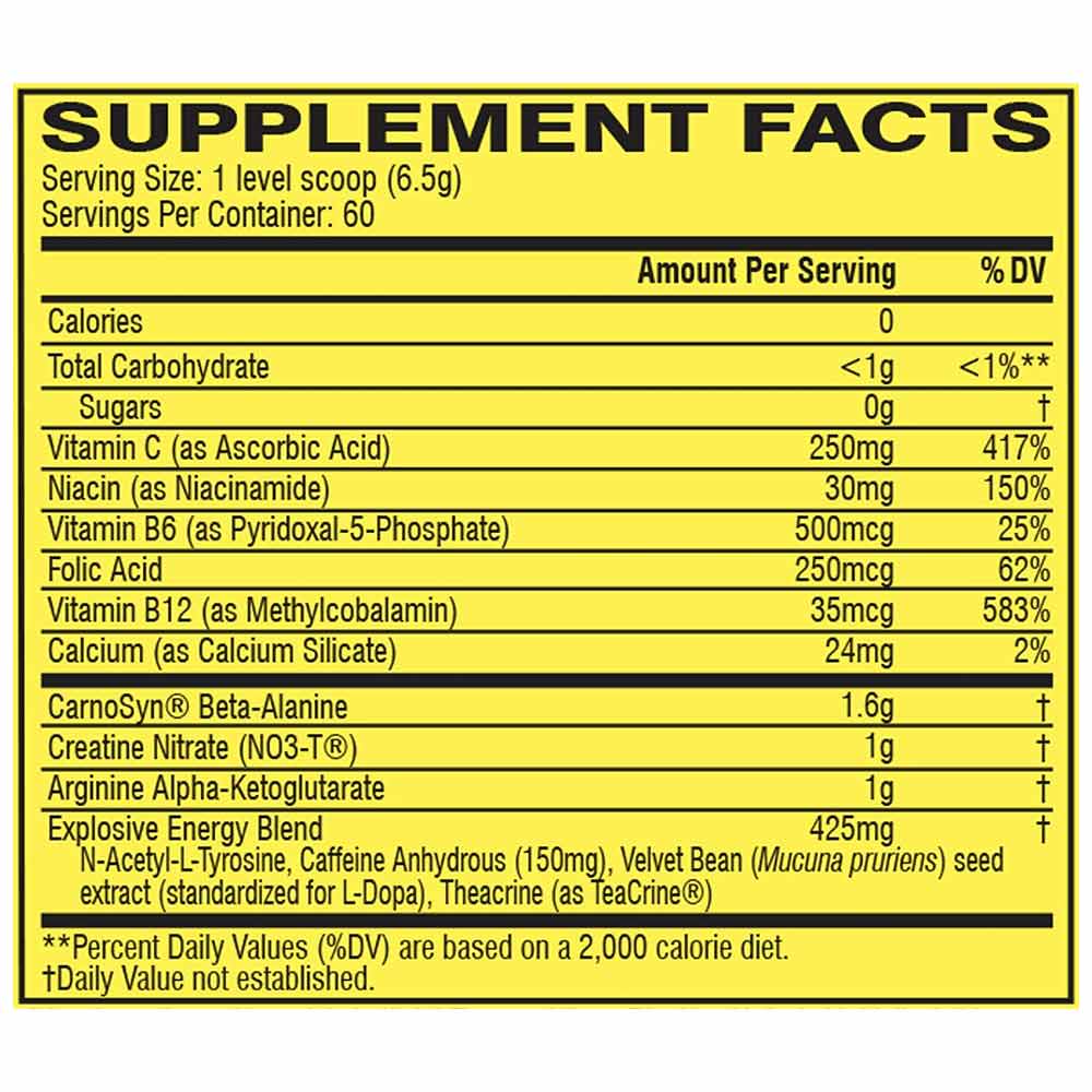 CELLUCOR C4 ORIGINAL PRE WORKOUT 60 SERVINGS