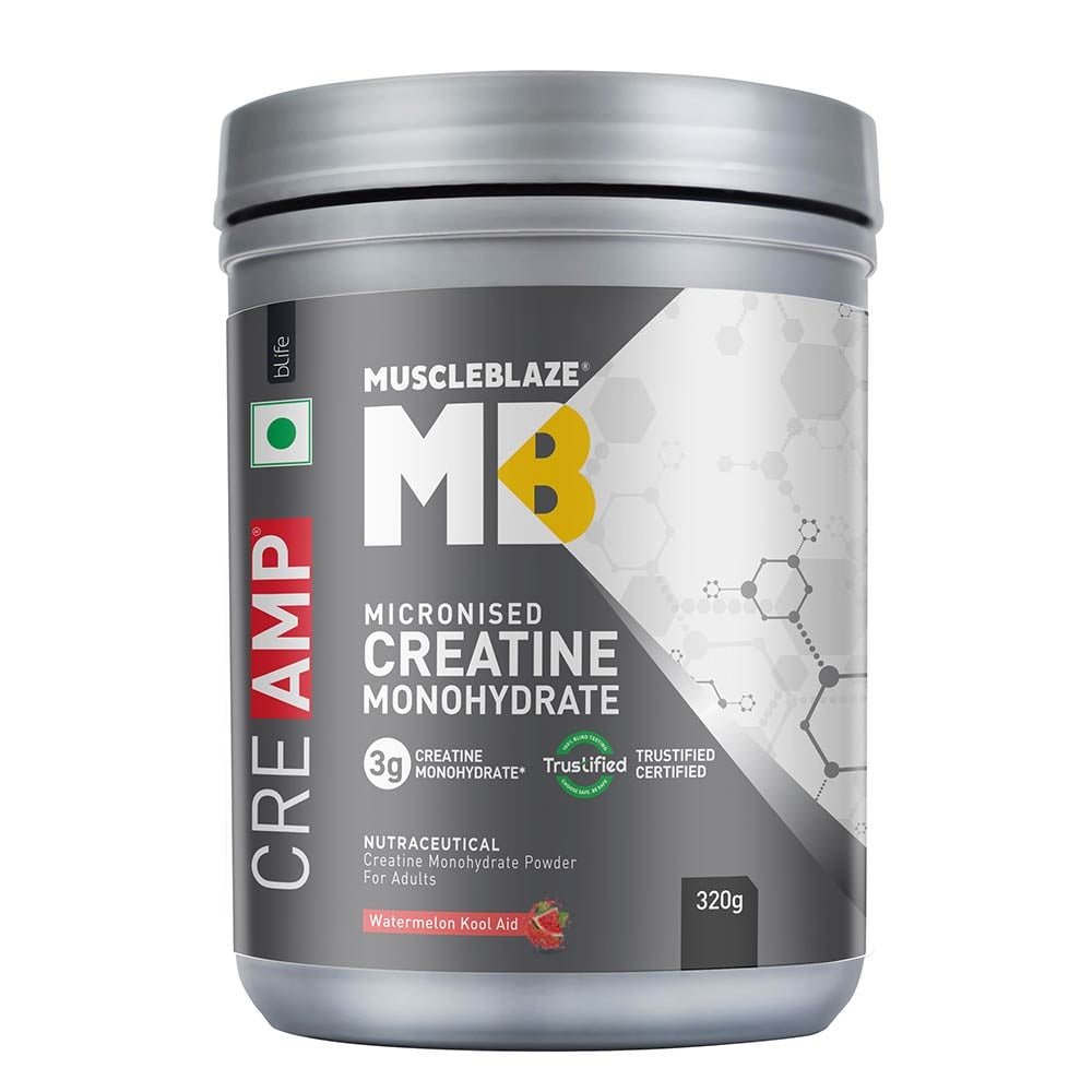MuscleBlaze Creatine Monohydrate CreAMP 320g