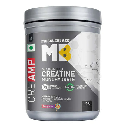 MuscleBlaze Creatine Monohydrate CreAMP 320g