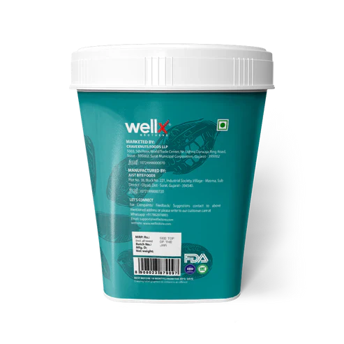 Wellx Crispy Peanut Butter 500g