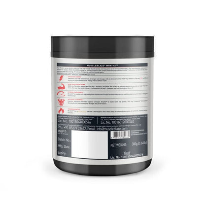 MuscleBlaze Pre Workout WrathX 340 g